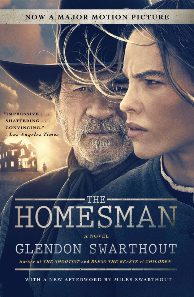 The Homesman: A Novel (Movie Tie-In Fiction Bestseller) book cover by Glendon Swarthout