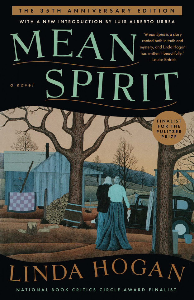 MEAN SPIRIT book cover by Linda Hogan