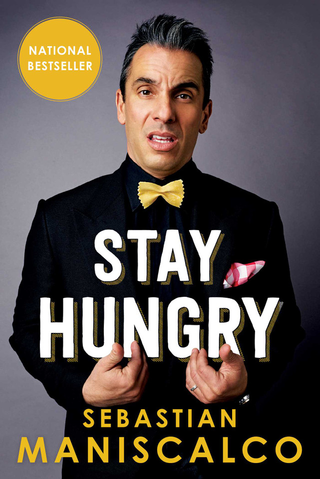 Stay Hungry book cover by Sebastian Maniscalco