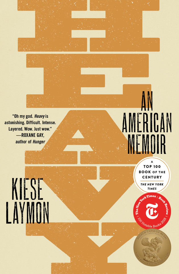 Heavy: An American Memoir book cover by Kiese Laymon