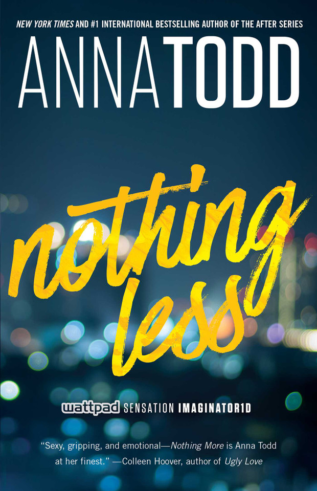 Nothing Less (The Landon series) book cover by Anna Todd