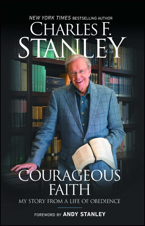 Courageous Faith: My Story From a Life of Obedience book cover by Charles F. Stanley
