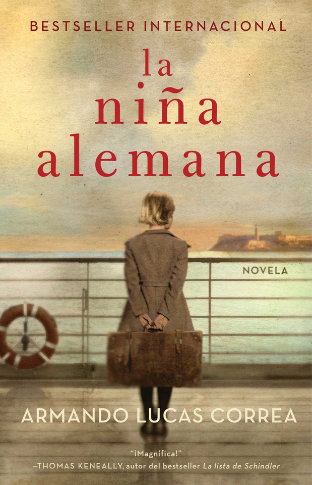 La niña alemana (The German Girl Spanish edition): Novela (Atria Espanol) book cover by Armando Lucas Correa