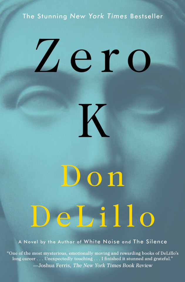 Zero K: A Novel book cover by Don DeLillo