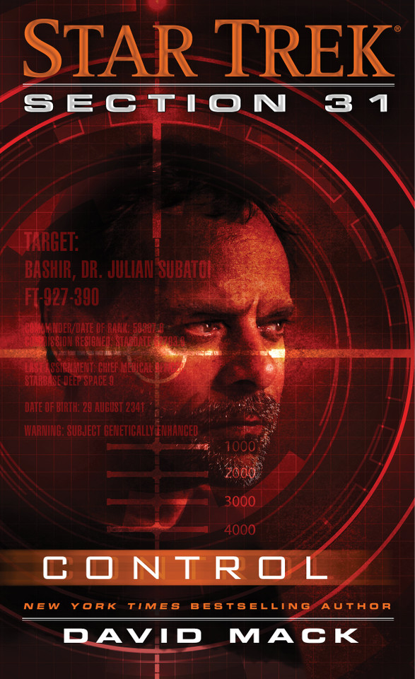 Section 31: Control (Star Trek) book cover by David Mack