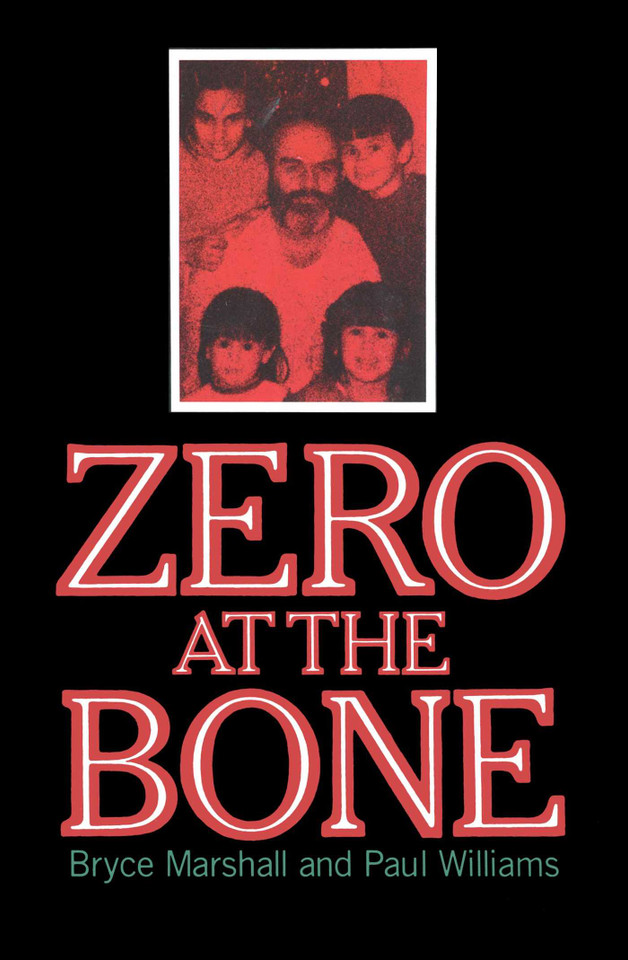 ZERO AT THE BONE book cover by Williams