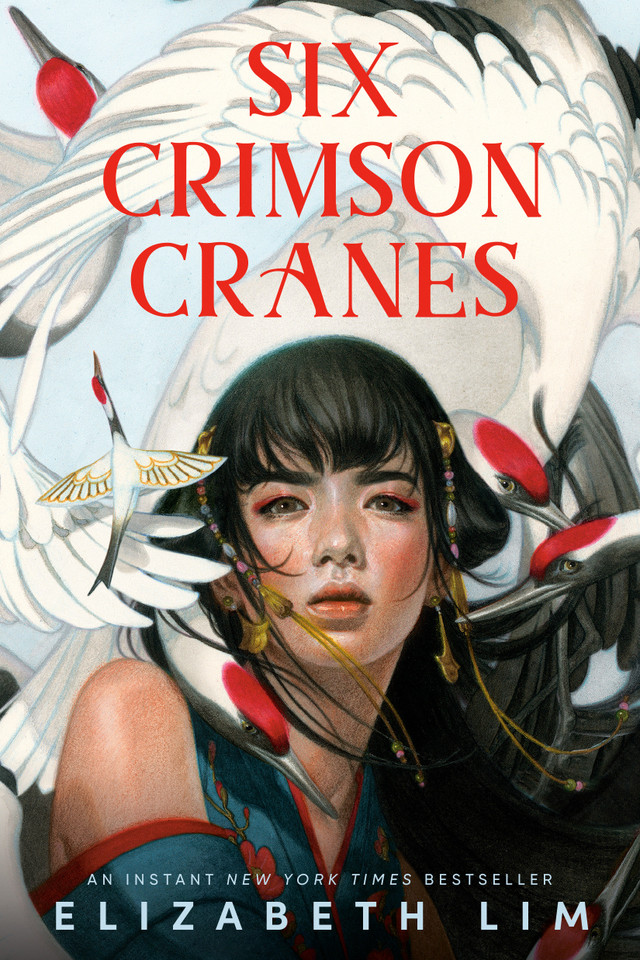 Six Crimson Cranes (Six Crimson Cranes) book cover by Elizabeth Lim