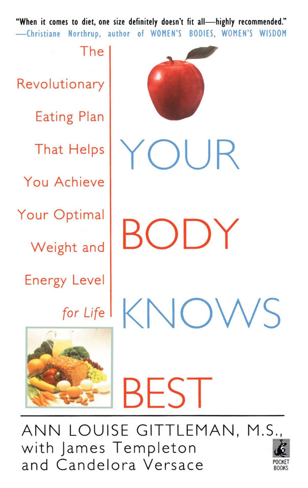 Your Body Knows Best book cover by Ann Louise Gittleman