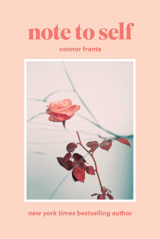 Note to Self book cover by Connor Franta