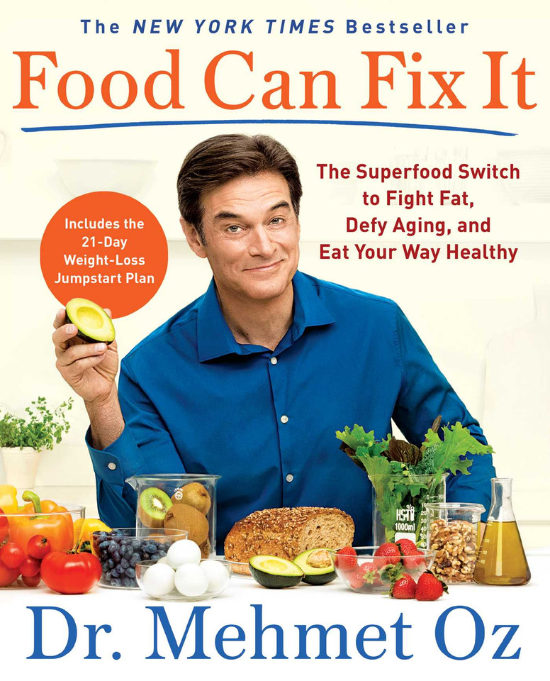 Food Can Fix It: The Superfood Switch to Fight Fat, Defy Aging, and Eat Your Way Healthy book cover by Mehmet Oz