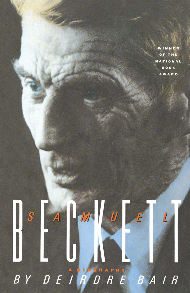 Samuel Beckett book cover by Deirdre Bair