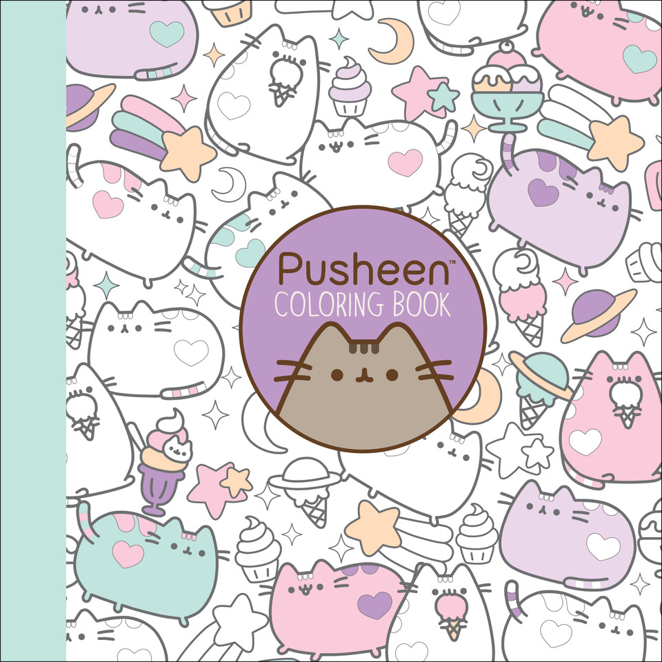 Pusheen Coloring Book (A Pusheen Book) book cover by Claire Belton