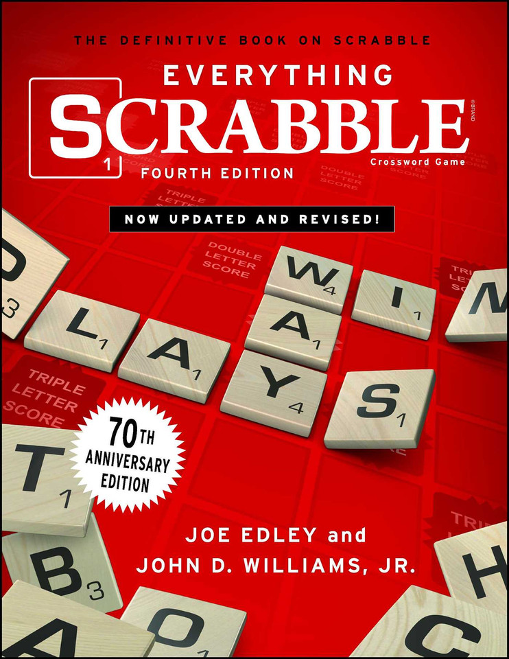 Everything Scrabble book cover by Joe Edley, John Williams