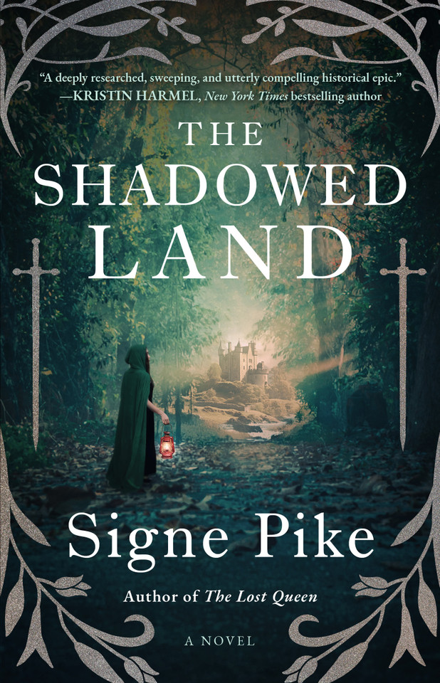 The Shadowed Land: A Novel (The Lost Queen) book cover by Signe Pike