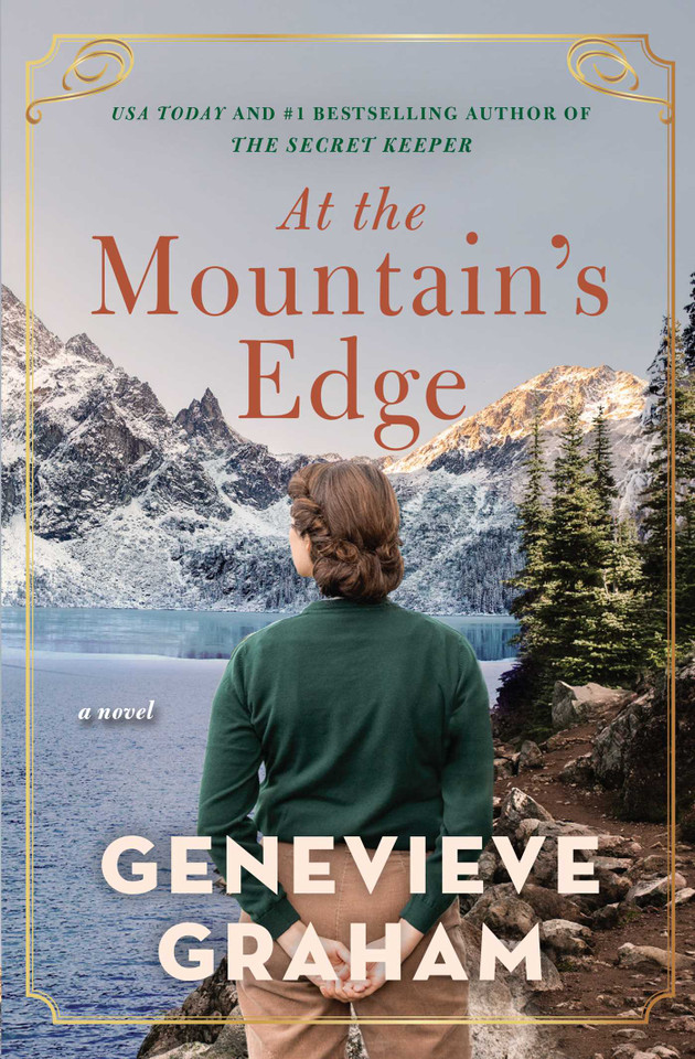At the Mountain's Edge book cover by Genevieve Graham