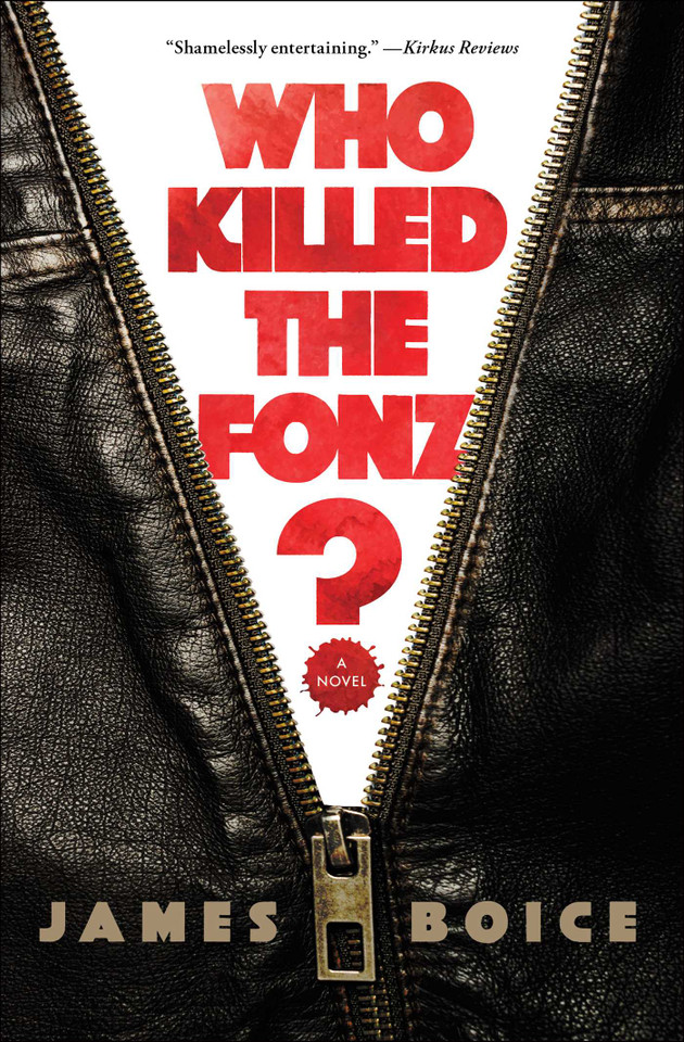Who Killed the Fonz? book cover by James Boice