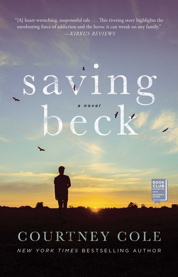 Saving Beck book cover by Courtney Cole