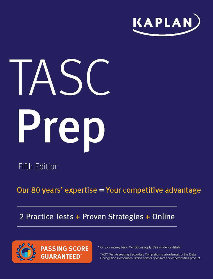 TASC Prep: 2 Practice Tests + Proven Strategies + Online (Kaplan Test Prep) book cover by Kaplan Test Prep, Caren Van Slyke