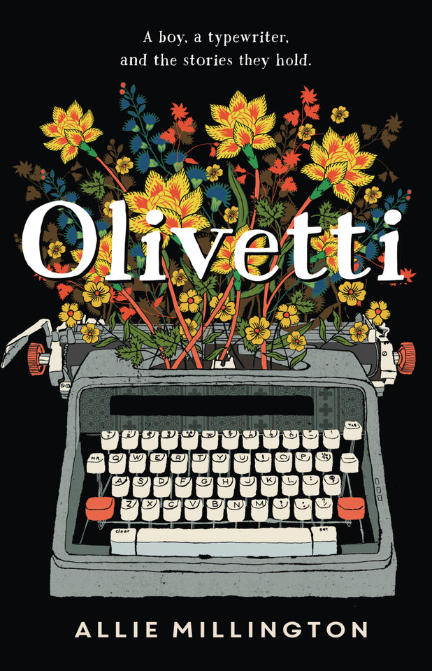 Olivetti book cover by Allie Millington