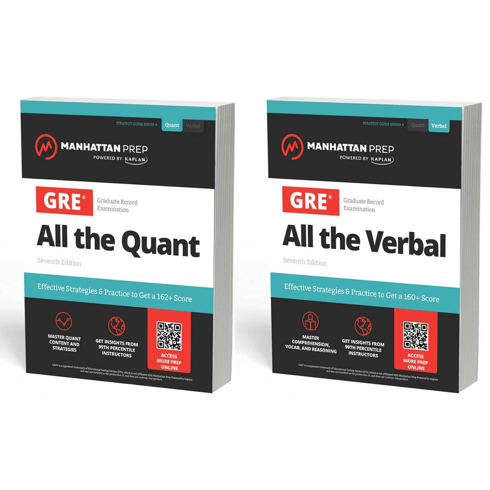 All the GRE: Effective Strategies & Practice from 99th Percentile Instructors (Manhattan Prep GRE Prep) book cover by Manhattan Prep