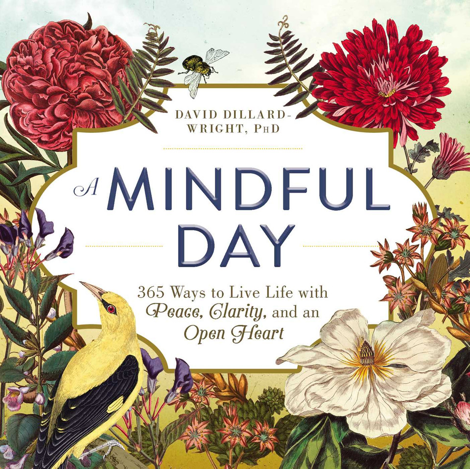 A Mindful Day: 365 Ways to Live Life with Peace, Clarity, and an Open Heart book cover by David Dillard-Wright