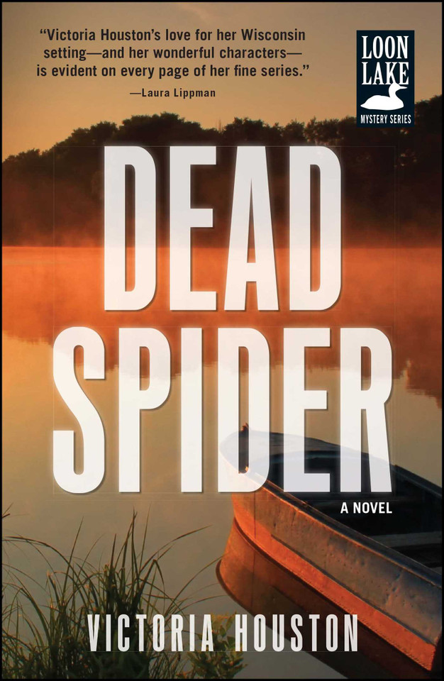 Dead Spider (A Loon Lake Mystery) book cover by Victoria Houston