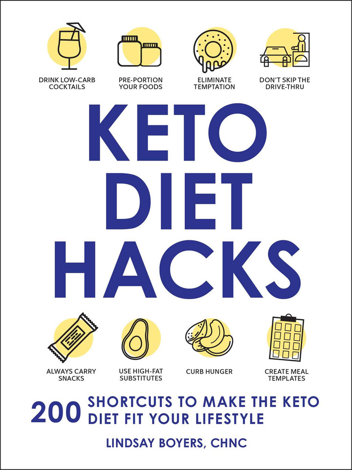 Keto Diet Hacks: 200 Shortcuts to Make the Keto Diet Fit Your Lifestyle (Life Hacks Series) book cover by Lindsay Boyers