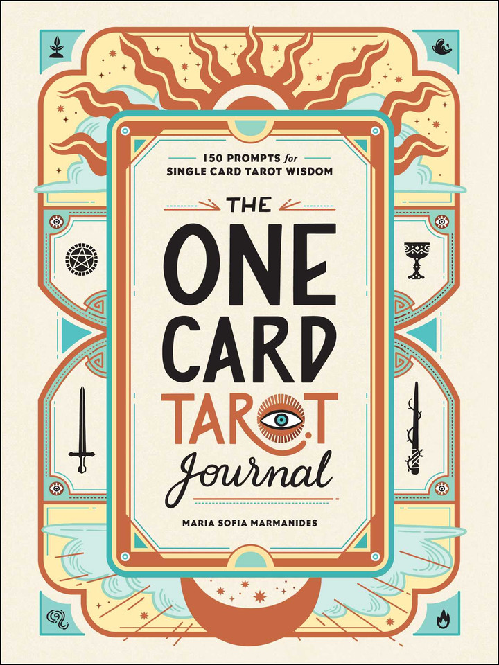 The One Card Tarot Journal: 150 Prompts for Single Card Tarot Wisdom book cover by Maria Sofia Marmanides