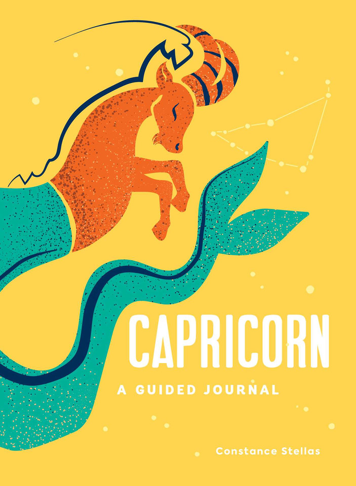 Capricorn: A Guided Journal: A Celestial Guide to Recording Your Cosmic Capricorn Journey (Astrological Journals) book cover by Constance Stellas