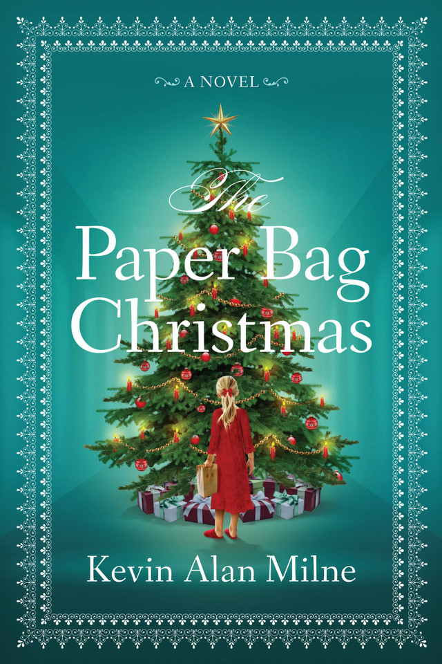 The Paper Bag Christmas: A Novel book cover by Kevin Alan Milne