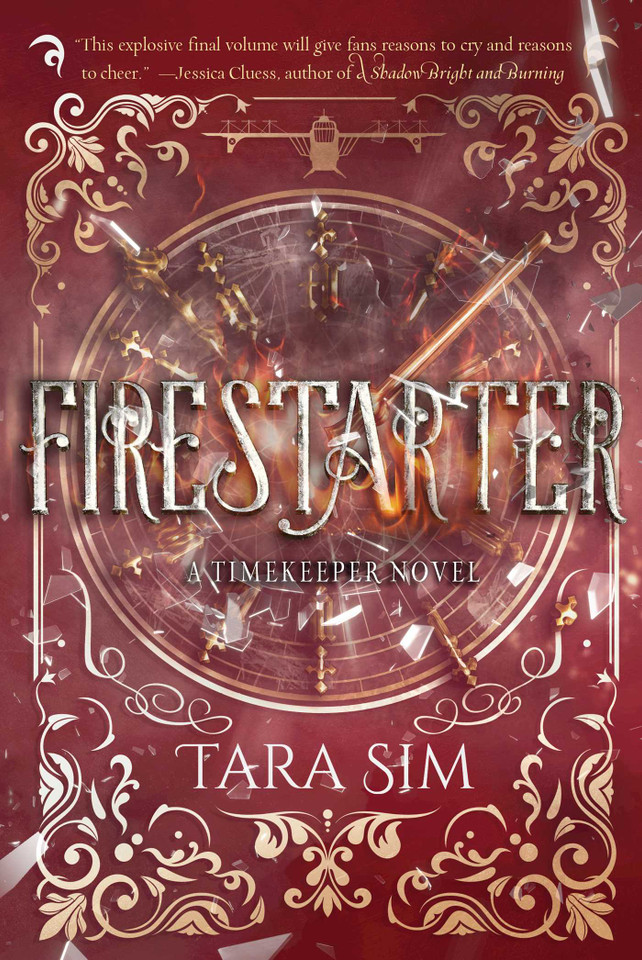 Firestarter (Timekeeper) book cover by Tara Sim