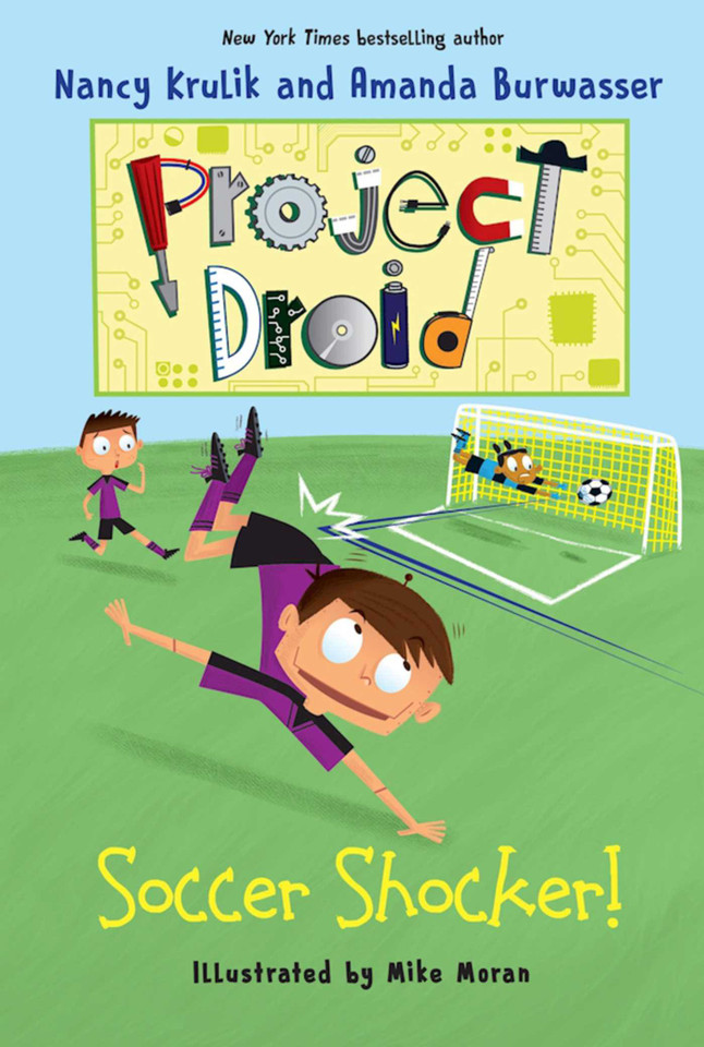 Soccer Shocker!: Project Droid #2 (Project Droid) book cover by Nancy Krulik, Amanda Burwasser