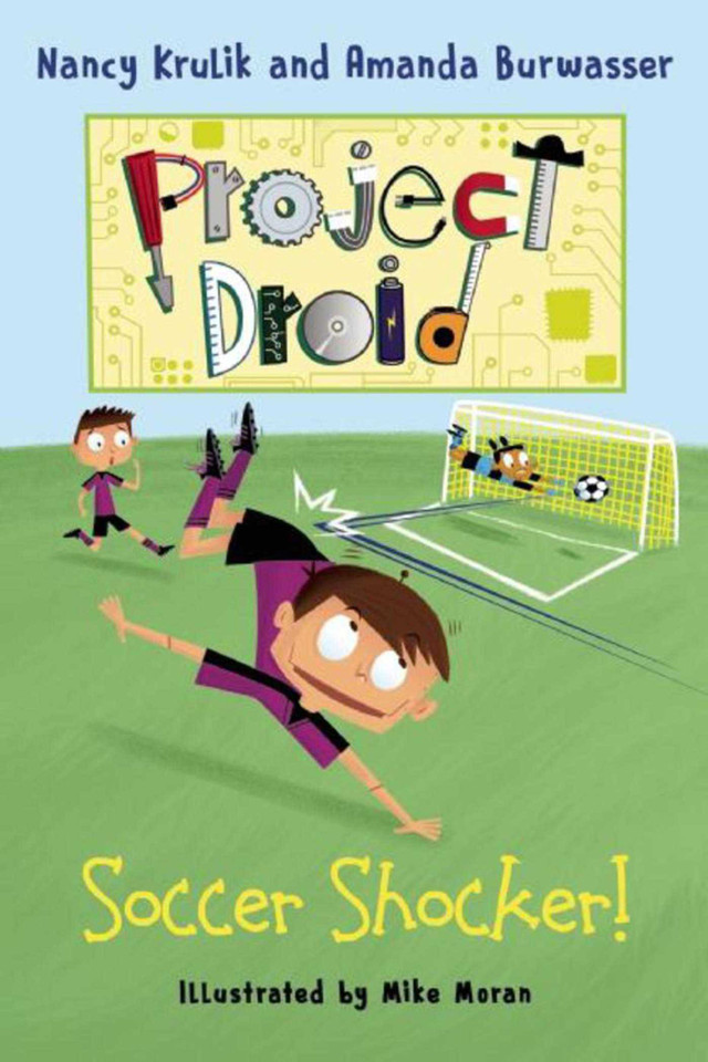 Soccer Shocker!: Project Droid #2 (Project Droid) book cover by Nancy Krulik, Amanda Burwasser