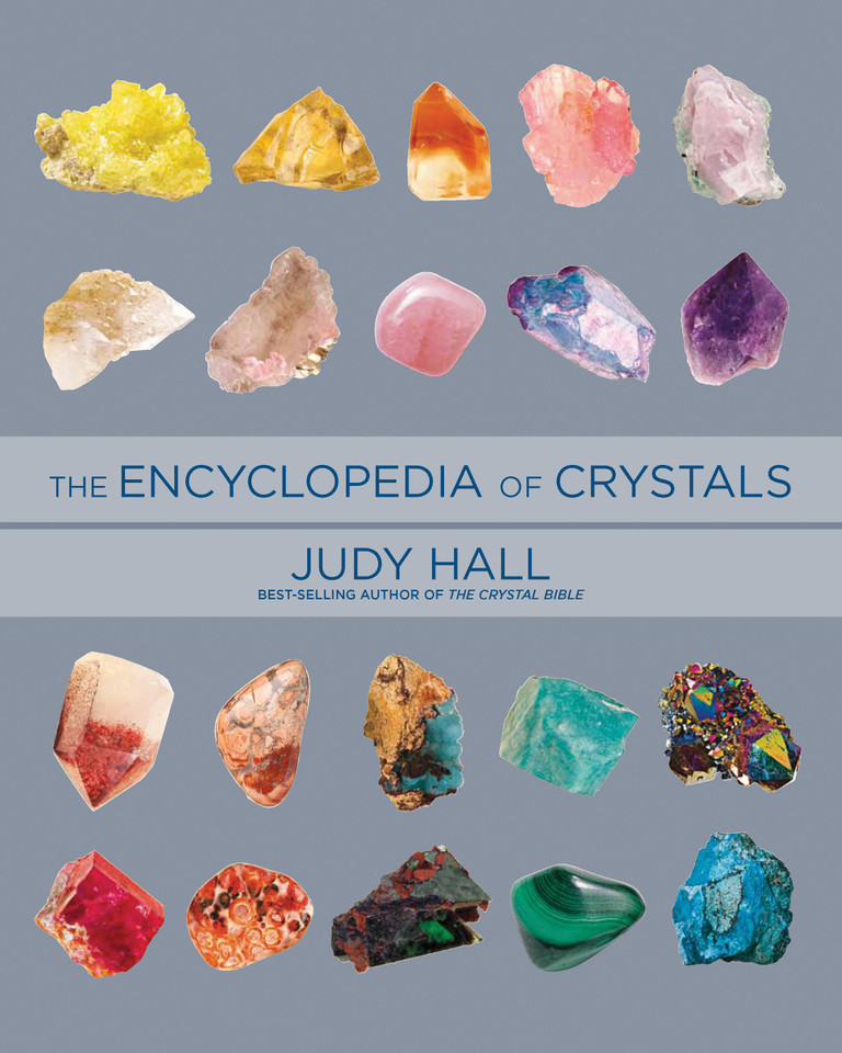 Encyclopedia of Crystals, Revised and Expanded book cover by Judy Hall