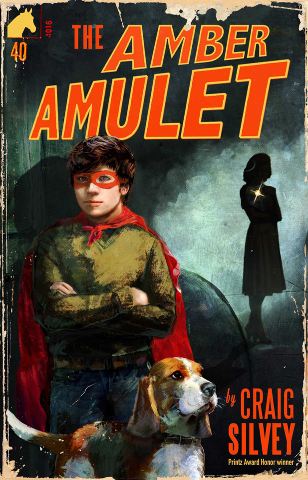 The Amber Amulet book cover by Craig Silvey