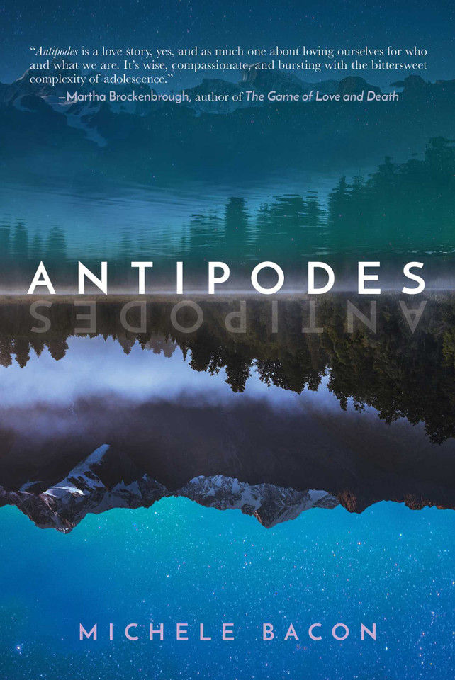Antipodes book cover by Michele Bacon
