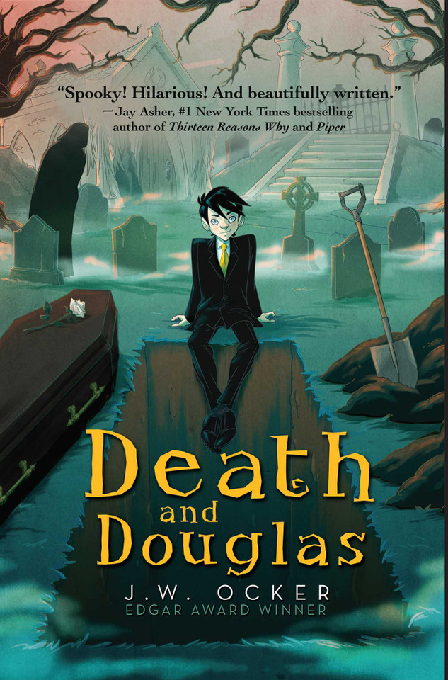 Death and Douglas book cover by J. W. Ocker