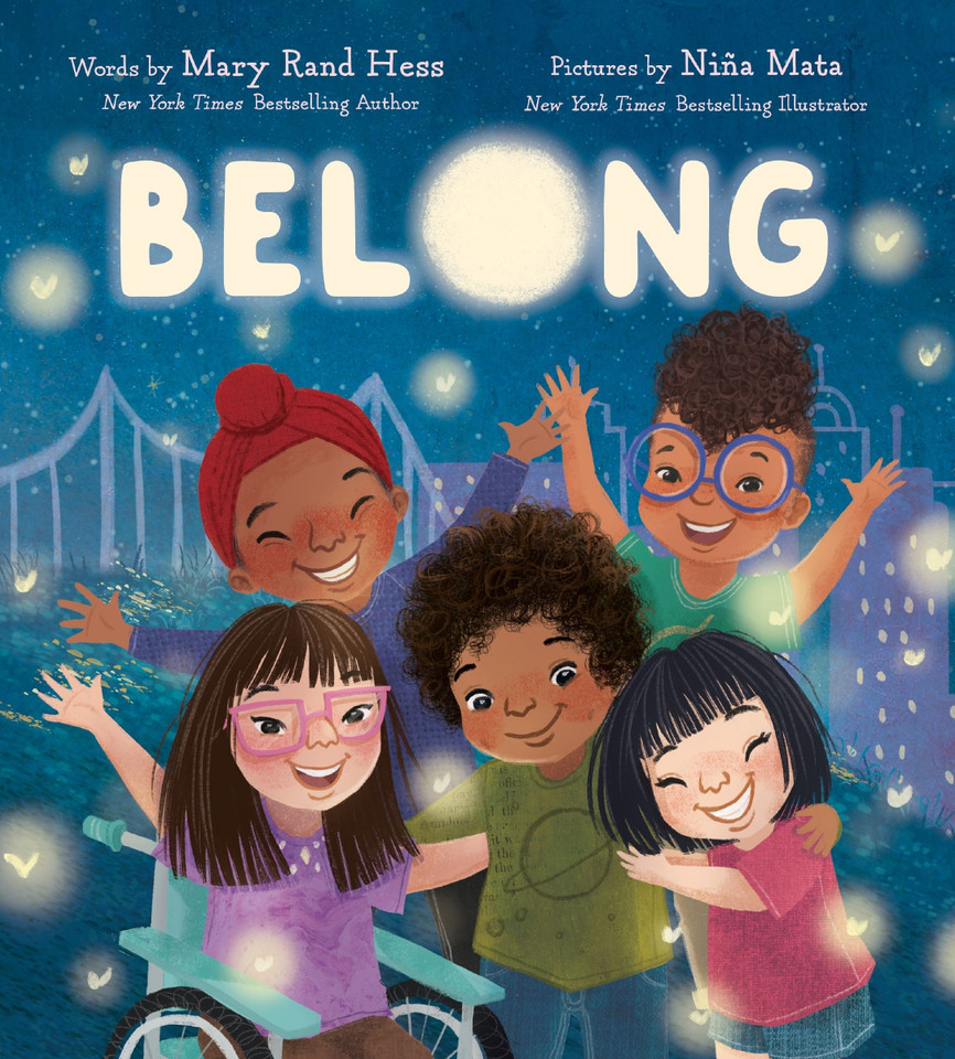 Belong book cover by Mary Rand Hess