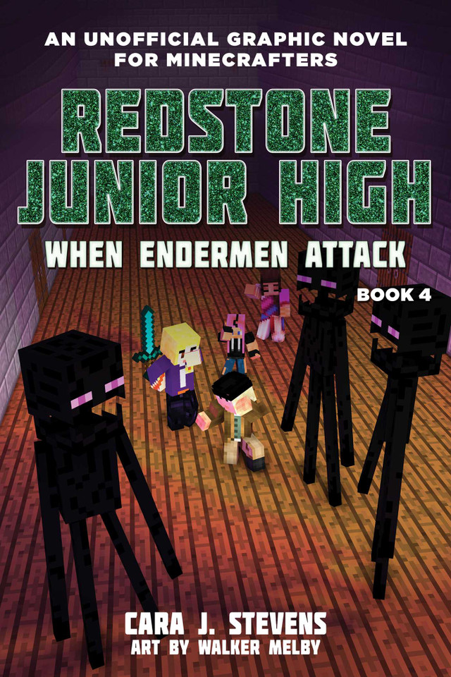 When Endermen Attack: Redstone Junior High #4 (Redstone Junior High) book cover by Cara J. Stevens