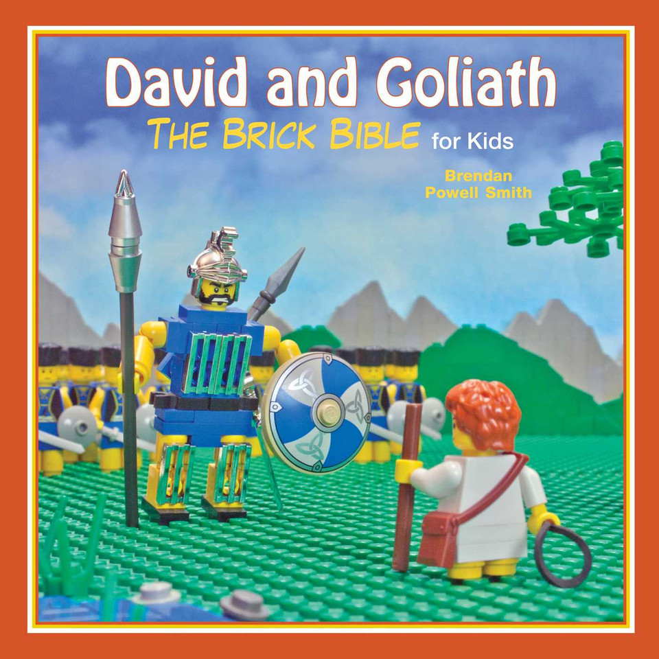 David and Goliath: The Brick Bible for Kids (Brick Bible for Kids) book cover by Brendan Powell Smith