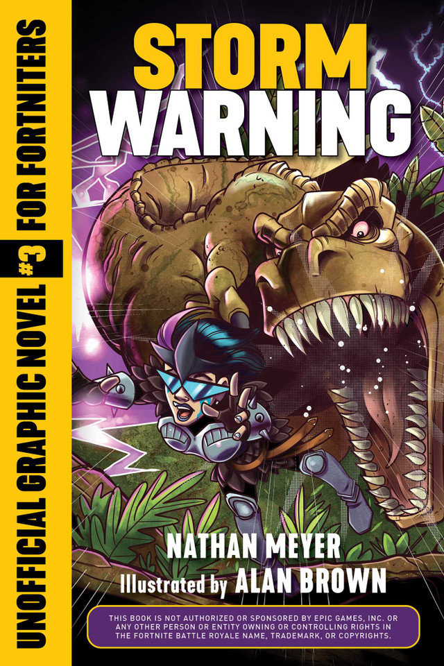 Storm Warning: Unofficial Graphic Novel #3 for Fortniters (Storm Shield) book cover by Nathan Meyer