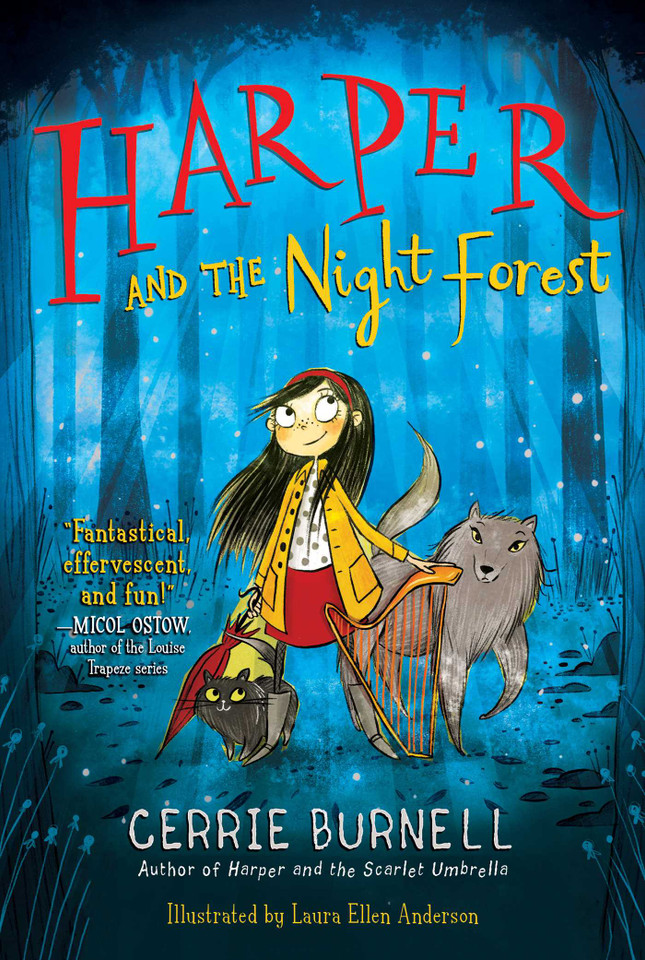 Harper and the Night Forest (Harper) book cover by Cerrie Burnell
