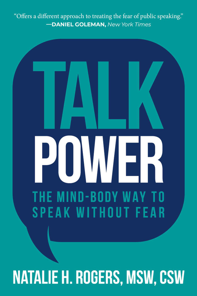 Talk Power: The Mind-Body Way to Speak Without Fear book cover by Natalie H. Rogers