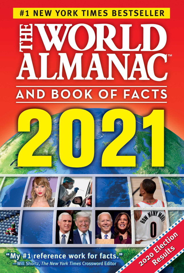 The World Almanac and Book of Facts 2021 (The World Almanac and Book of Facts) book cover by Sarah Janssen