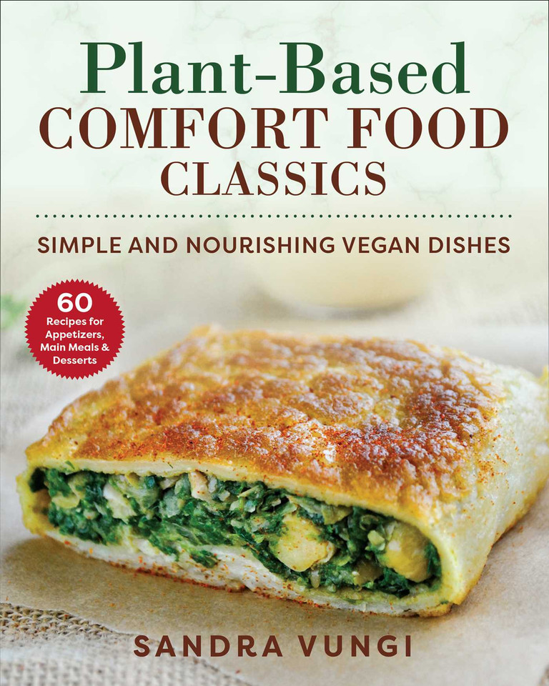 Plant-Based Comfort Food Classics: Simple and Nourishing Vegan Dishes book cover by Sandra Vungi