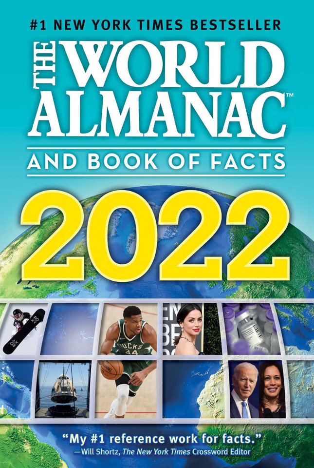 The World Almanac and Book of Facts 2022 (The World Almanac and Book of Facts) book cover by Sarah Janssen