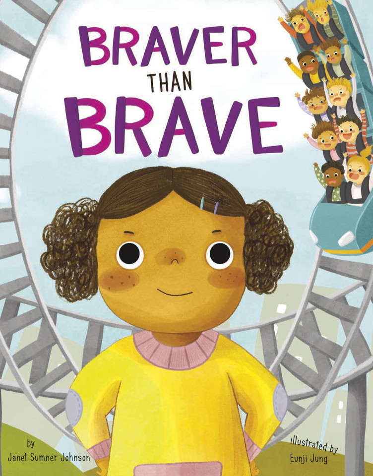 Braver Than Brave book cover by Janet Sumner Johnson