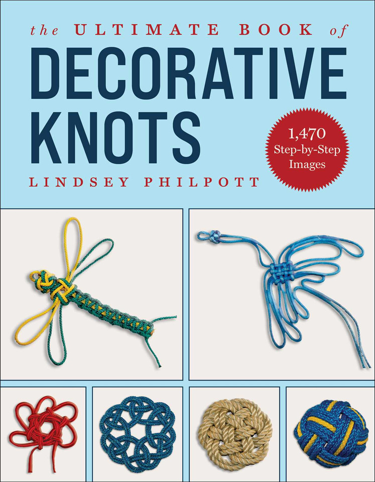 The Ultimate Book of Decorative Knots book cover by Lindsey Philpott