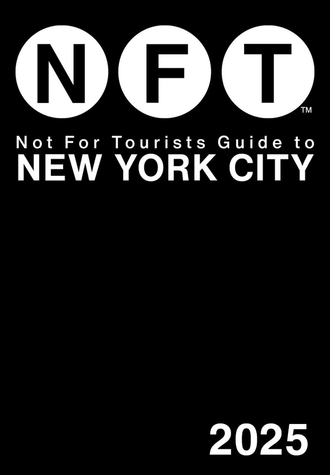 Not for Tourists Guide to New York City 2025 (Not For Tourists) book cover by Not For Tourists