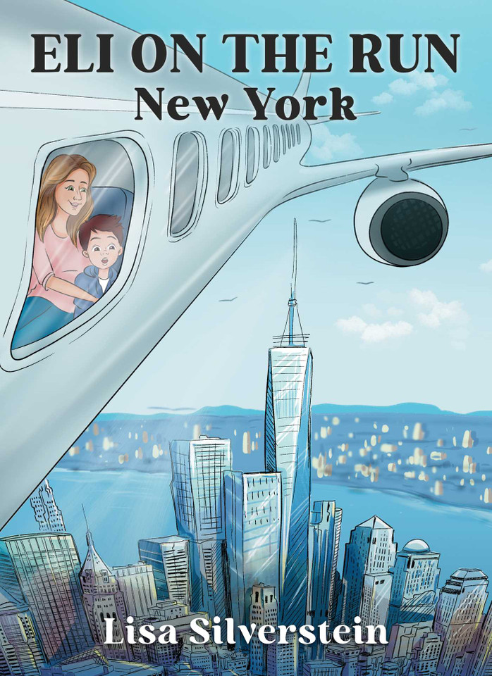 Eli on the Run: New York book cover by Lisa Silverstein